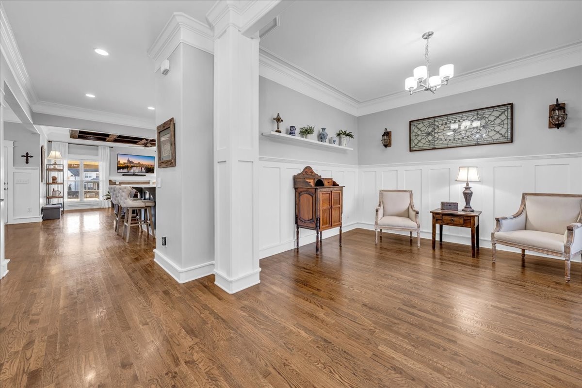 1021 Alice Springs Circle Spring Hill, TN 37174 - Photo 10 of 86 a living room with furniture and a wooden floor
