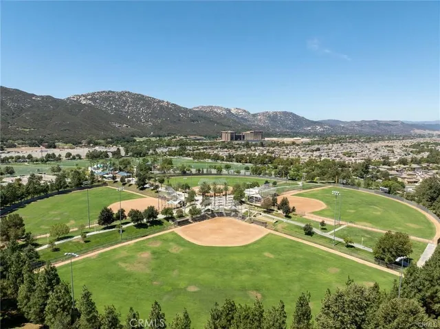 a view of a lake with a mountain