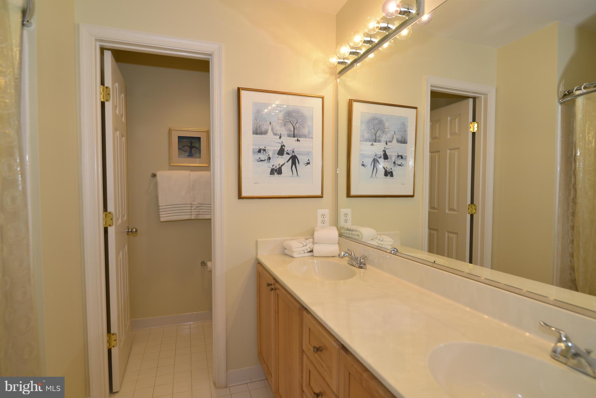 2015 Beacon Place Reston, VA 20191 - Photo 20 of 22 a bathroom with a double vanity sink mirror and double