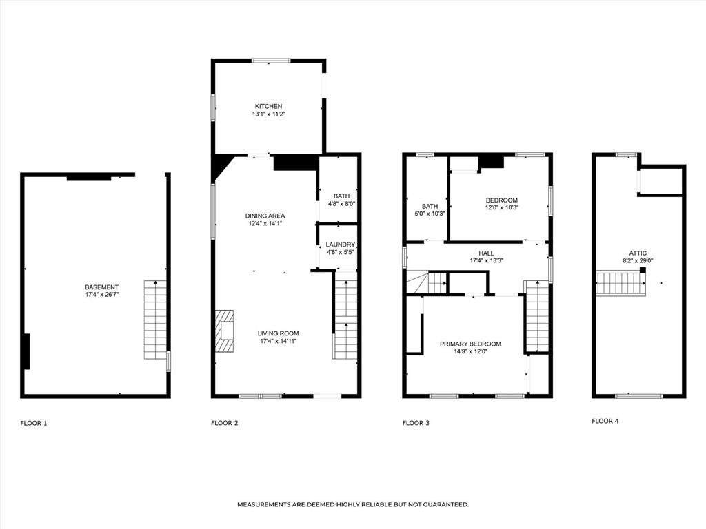 422 Grove Street McKees Rocks, PA 15136 - Photo 33 of 35 Floor Plan
