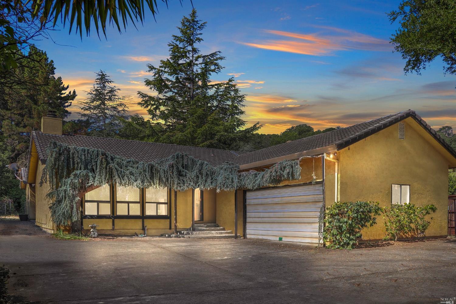 1655 Hill Road Novato, CA 94947 - Photo 1 of 1 front view of house with a yard
