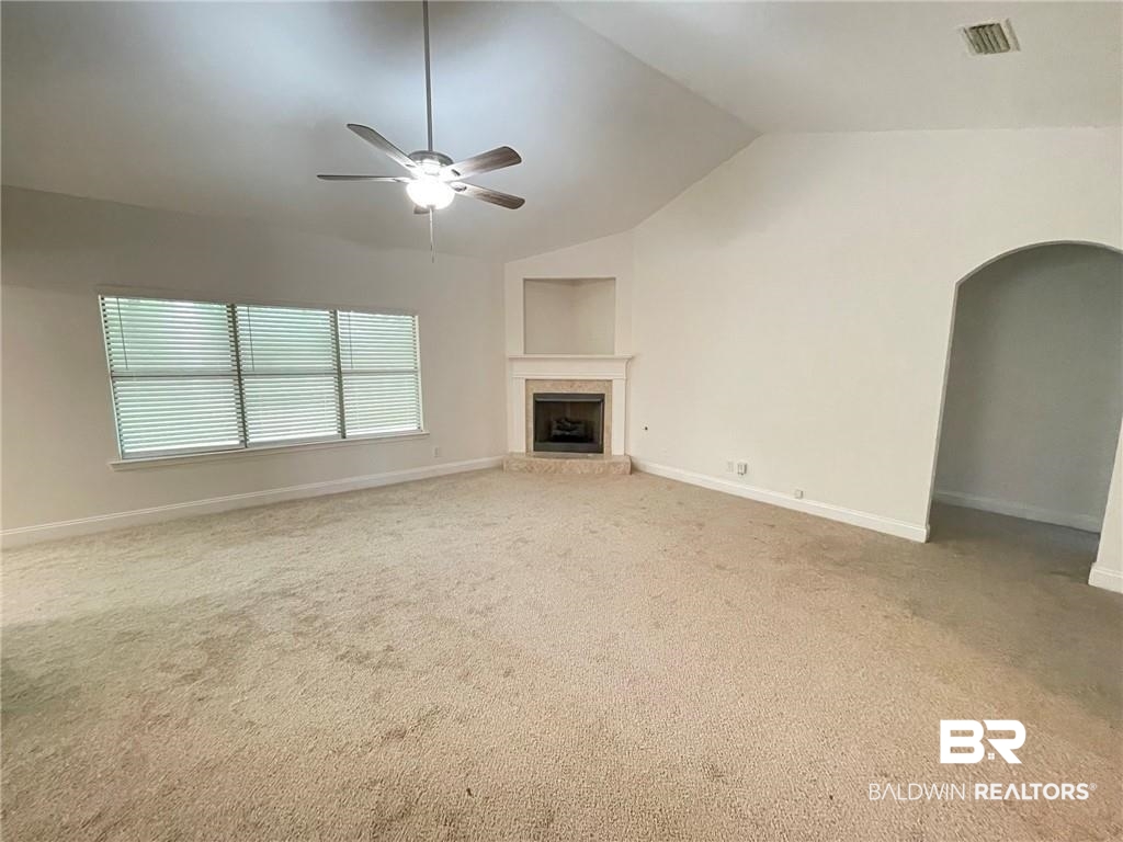 10215 Hunters Trace South Mobile, AL 36608 - Photo 8 of 22 greatroom with gas fireplace