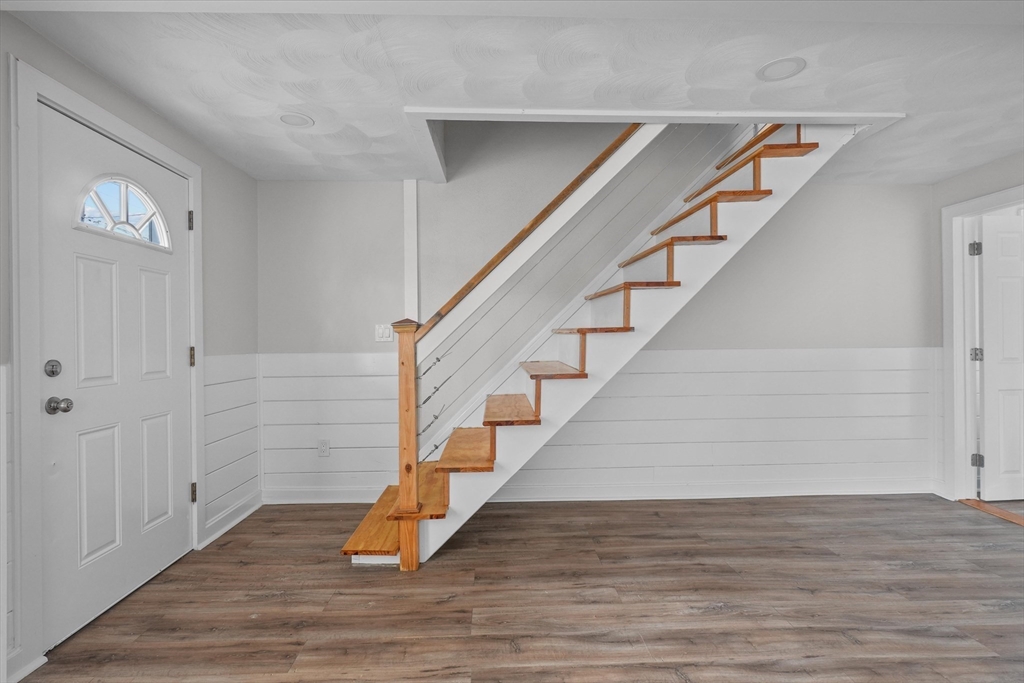 134 High Street Haverhill, MA 01832 - Photo 16 of 31 a view of entryway and hall with wooden floor