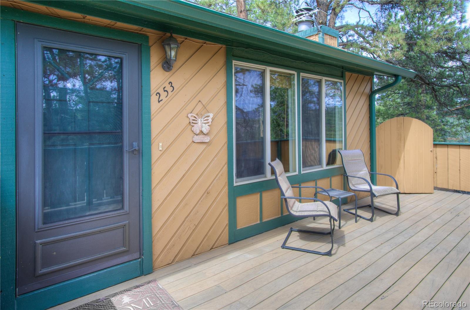 253 Raven Drive Bailey, CO 80421 - Photo 21 of 40 a building outdoor space with seating space