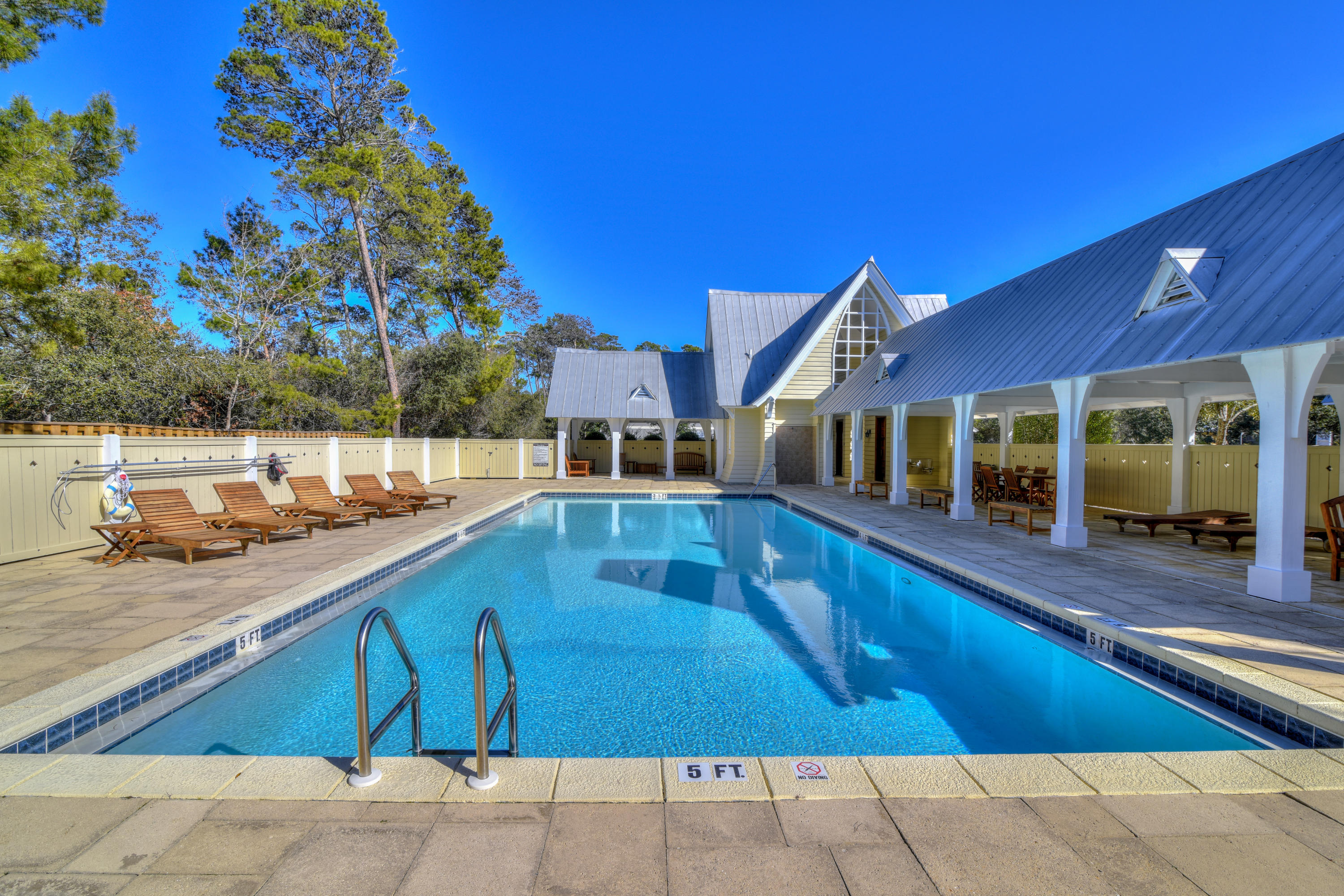 32 West Willow Mist Rd Inlet Beach Inlet Beach, FL 32461 - Photo 14 of 55 a view of swimming pool with outdoor seating