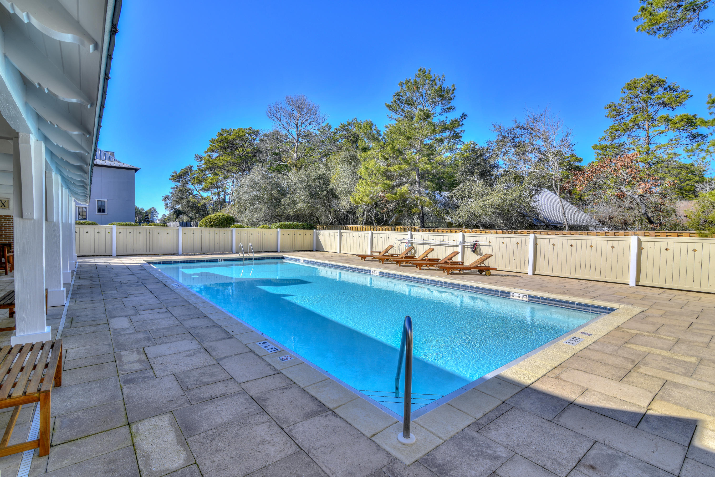 32 West Willow Mist Rd Inlet Beach Inlet Beach, FL 32461 - Photo 15 of 55 a view of a backyard with swimming pool