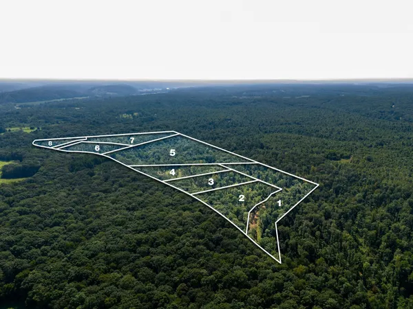 an aerial view of residential house with outdoor space