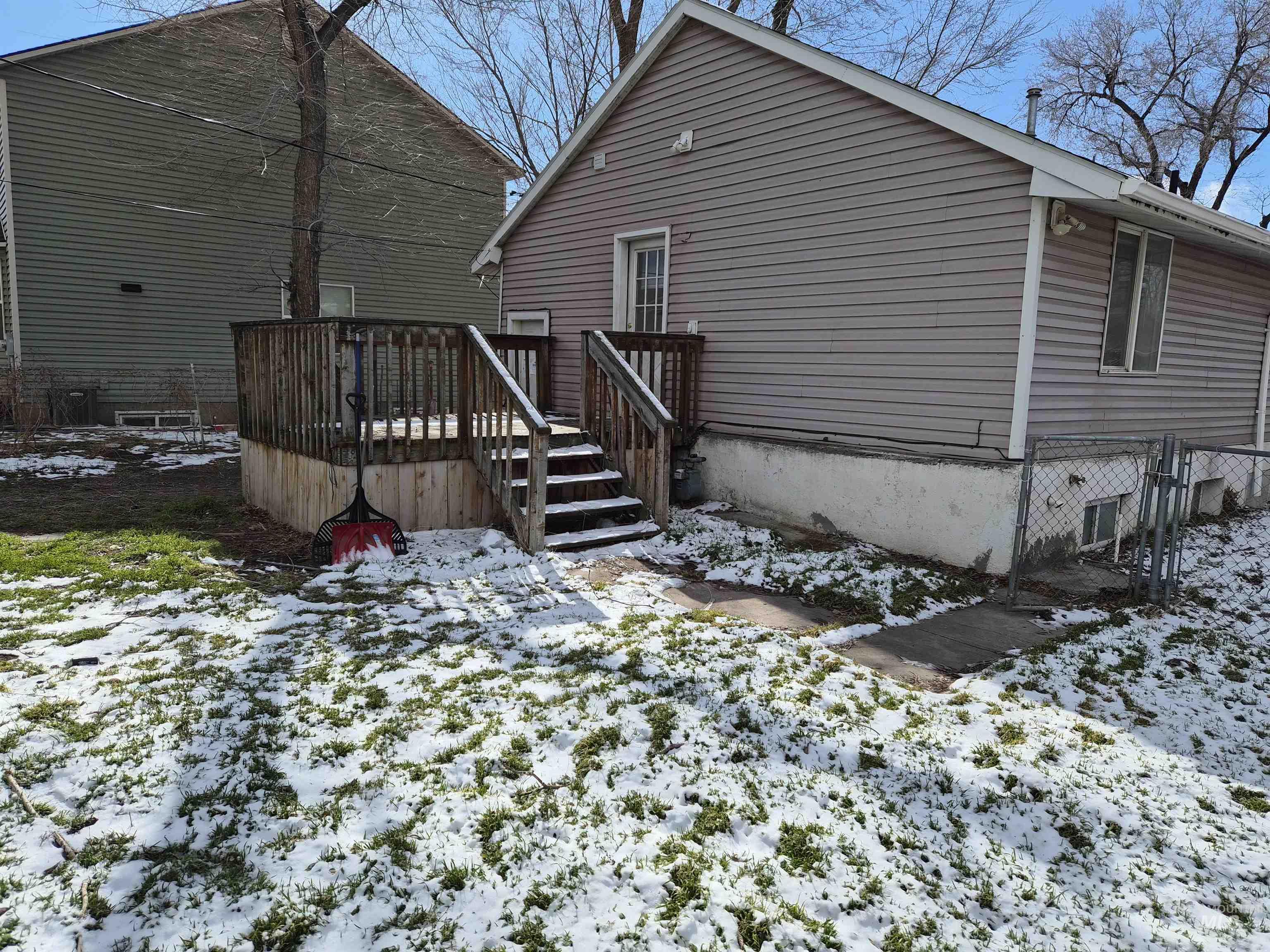 682 Randolph Avenue Pocatello, ID 83201 - Photo 21 of 29 Snow covered property with a deck