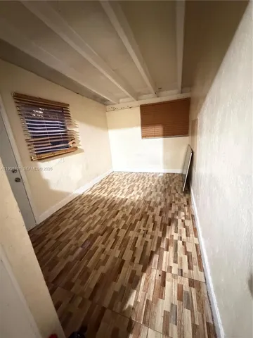 a view of wooden floor