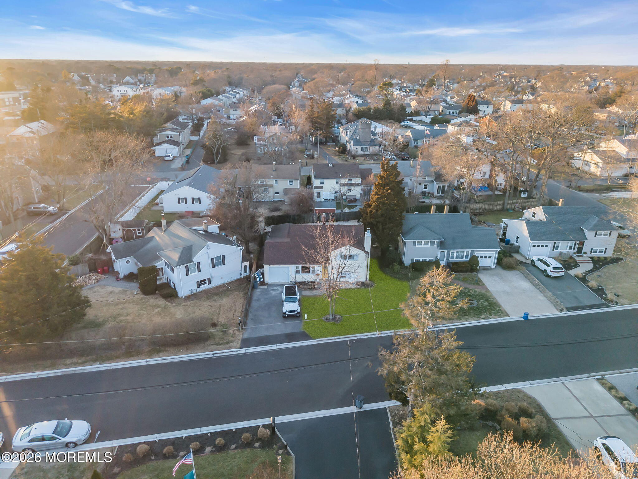 1129 Roe Avenue Point Pleasant, NJ 08742 - Photo 62 of 71 an aerial view of a house with a ocean view