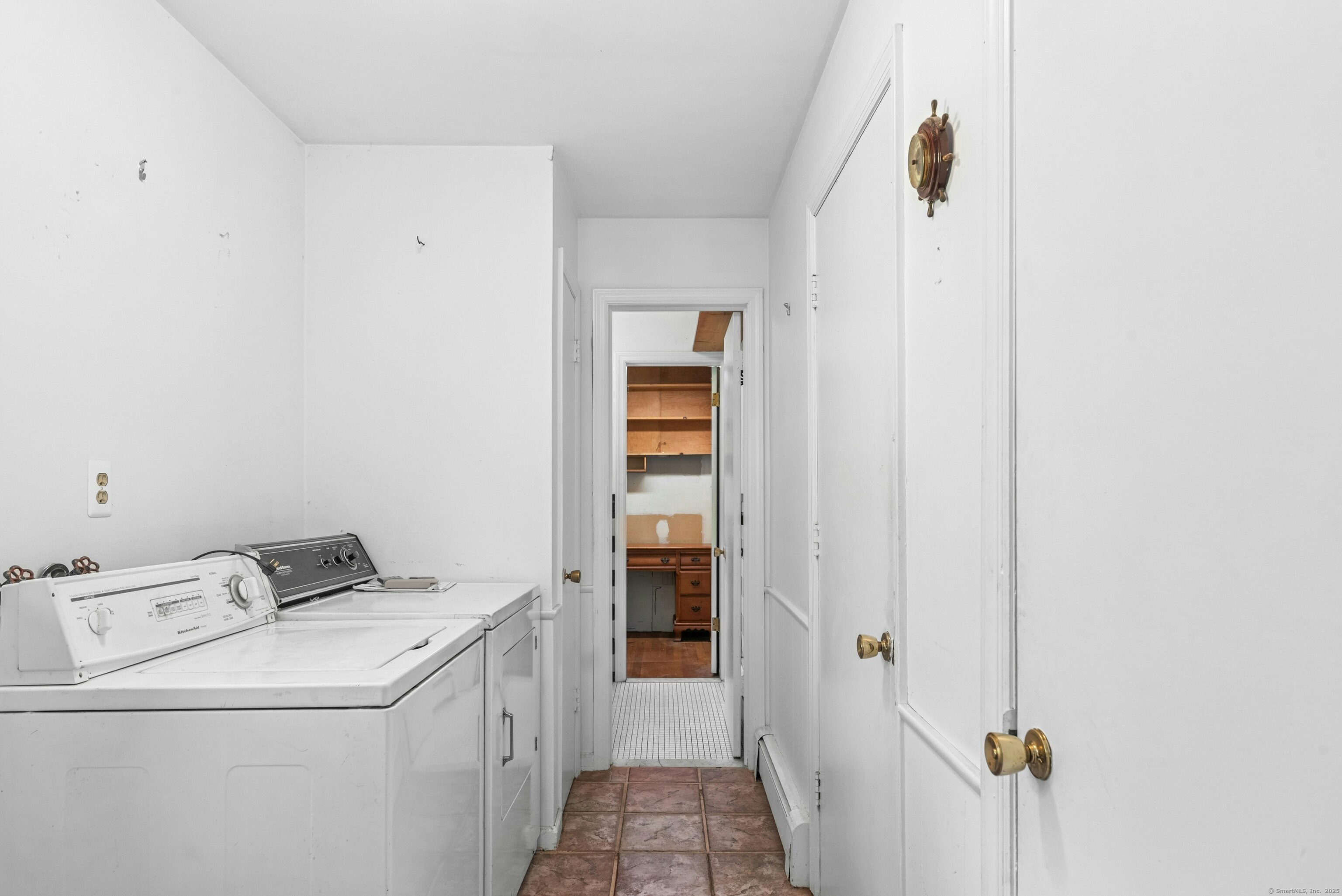 340 Moose Hill Road Monroe, CT 06468 - Photo 18 of 21 a utility room with dryer and washer