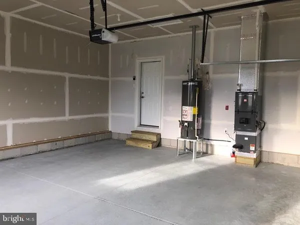 a view of storage and utility room