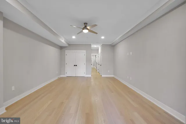 wooden floor in an empty room