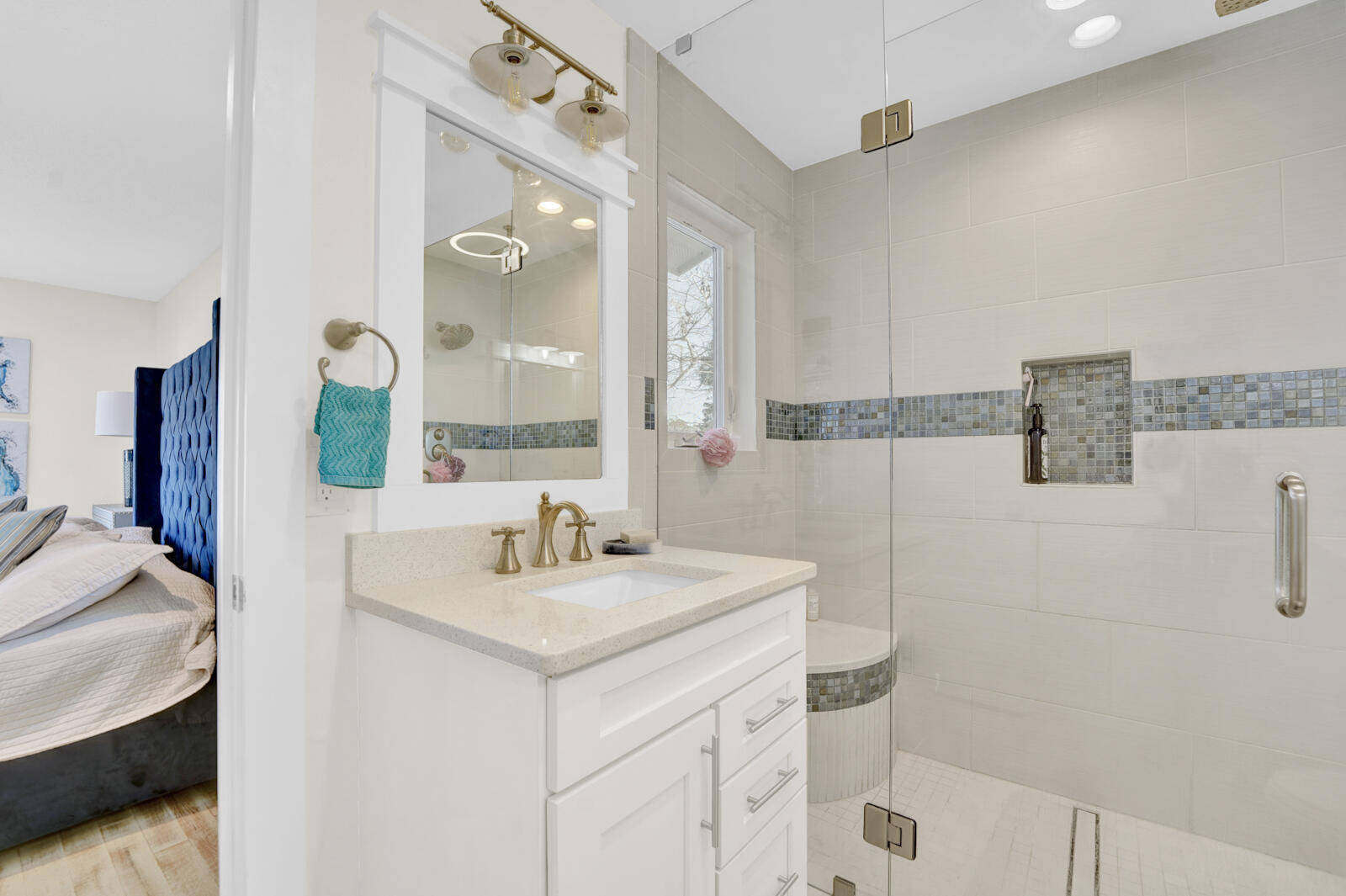 1020 Bay Grove Road Freeport, FL 32439 - Photo 39 of 71 a bathroom with a sink vanity toilet and shower