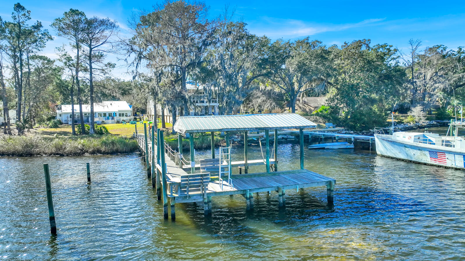 1020 Bay Grove Road Freeport, FL 32439 - Photo 59 of 71 a view of a lake with a house