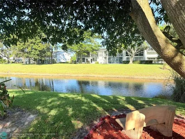a view of an outdoor space and a yard