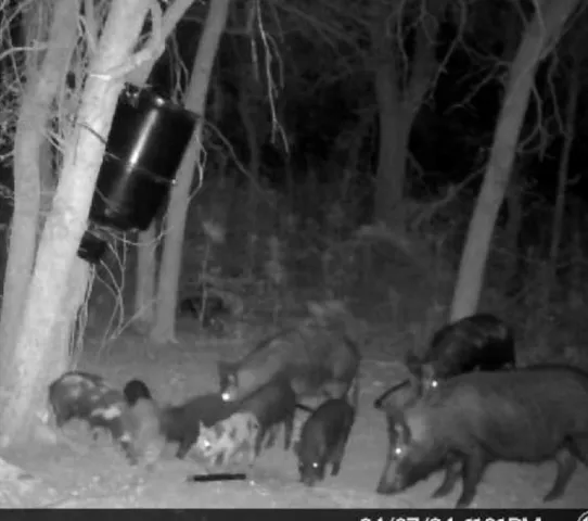 a close view of water heater in a yard