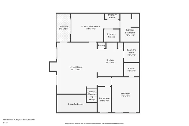 $2,450 | 1301 Belmont Place, Boynton Beach, FL 33436