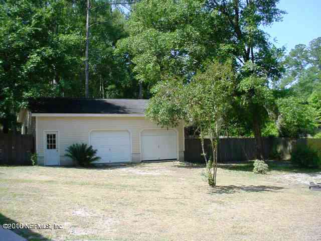 Workshop and 2 car garage
