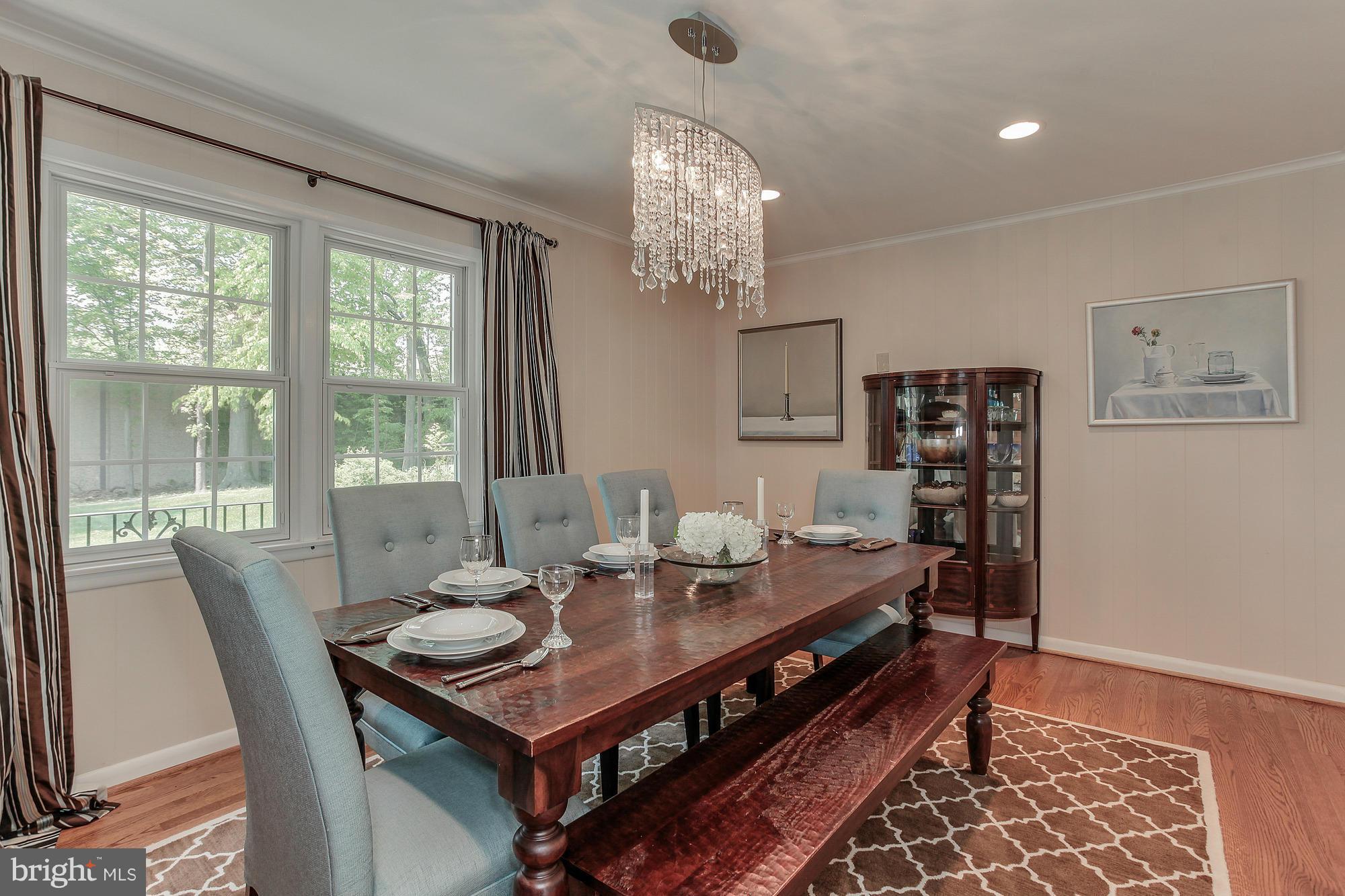 7413 Arrowood Road Bethesda, MD 20817 - Photo 11 of 30 Elegant Separate Dining Room