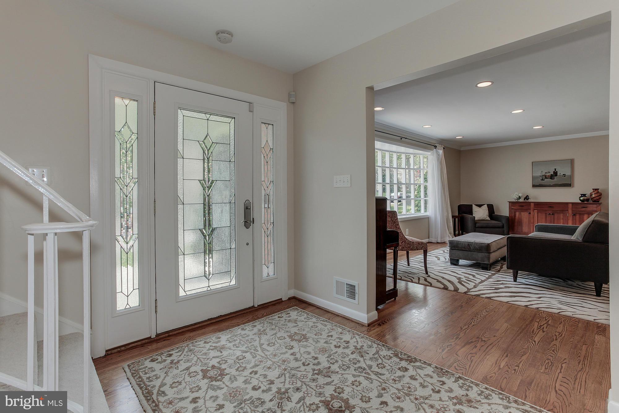 7413 Arrowood Road Bethesda, MD 20817 - Photo 3 of 30 Bright, Welcoming Entry Foyer