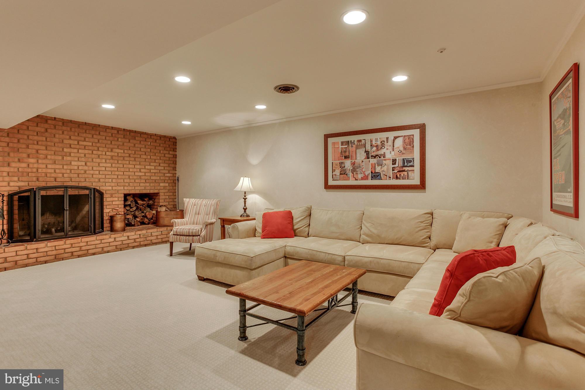 7413 Arrowood Road Bethesda, MD 20817 - Photo 24 of 30 Family Room features Wood-Burning Fireplace
