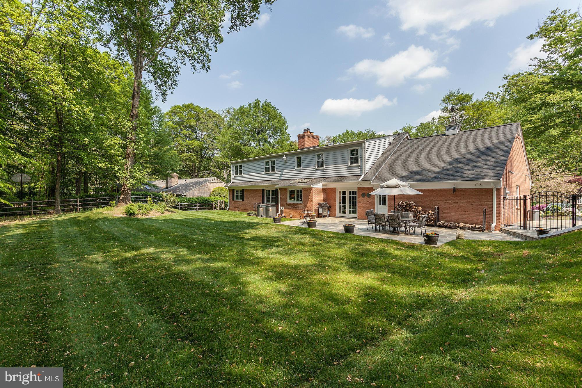 7413 Arrowood Road Bethesda, MD 20817 - Photo 30 of 30 Magnificent Rear Elevation