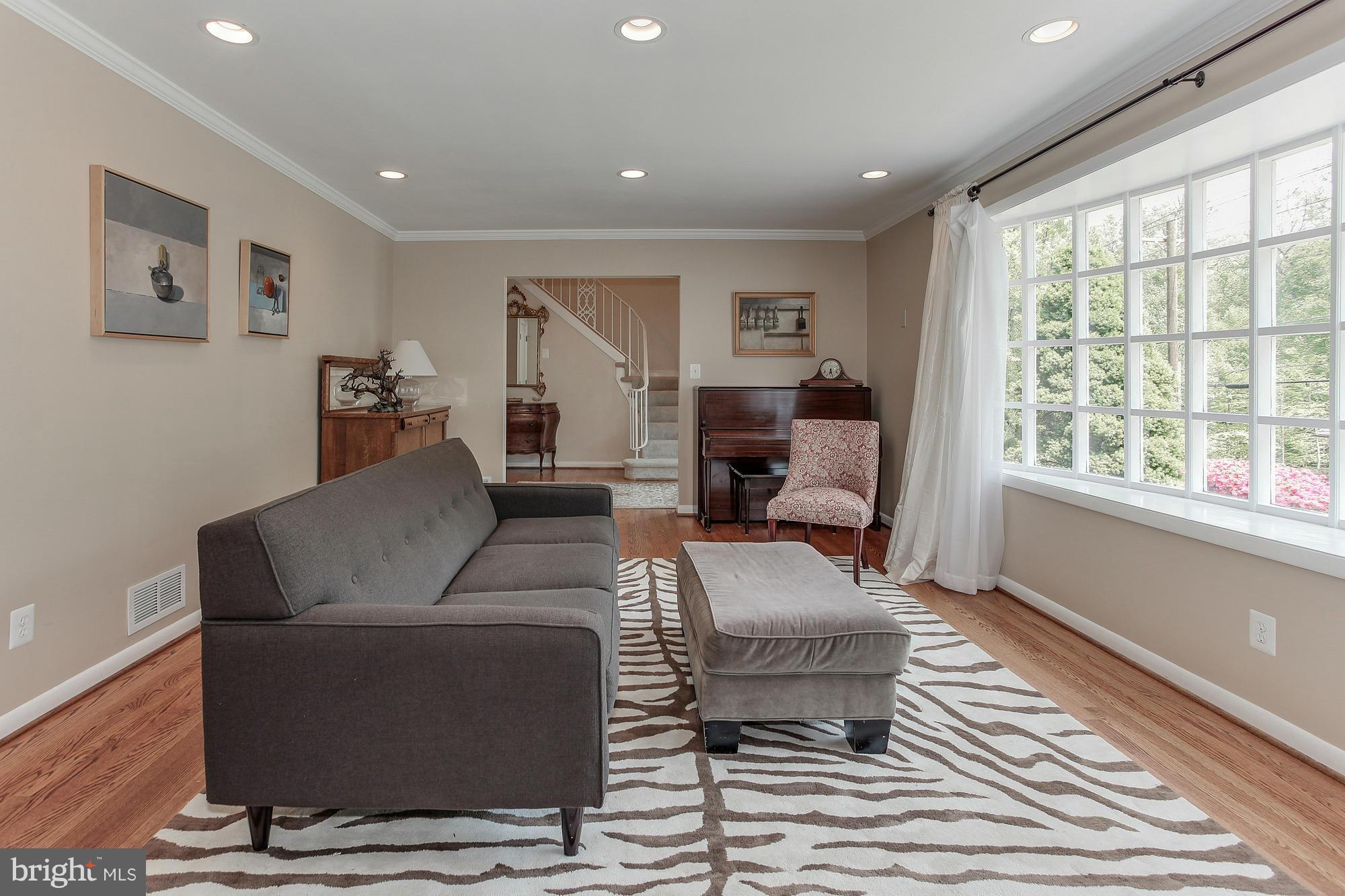 7413 Arrowood Road Bethesda, MD 20817 - Photo 5 of 30 Living Room features Beautiful Bay Window