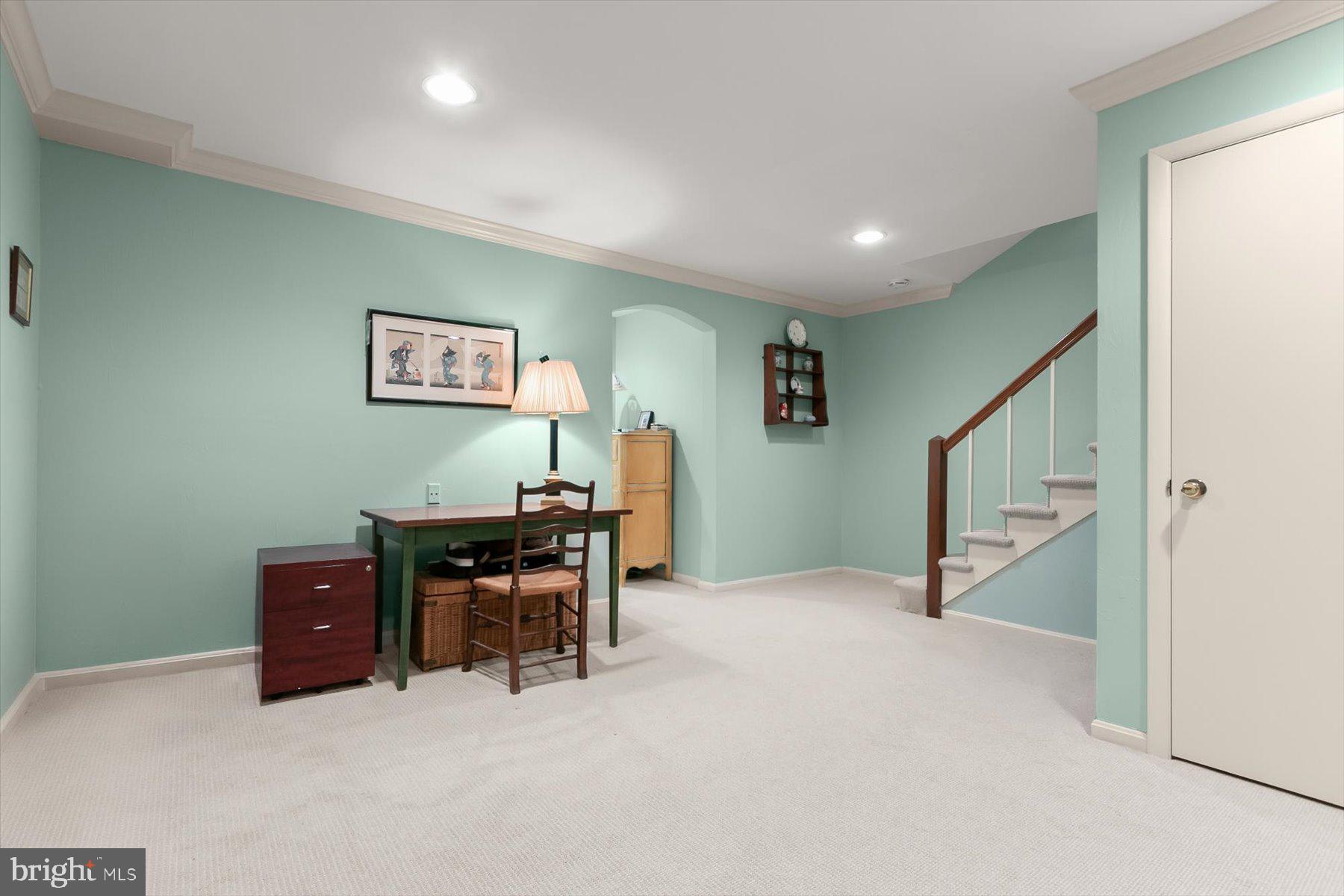 4423 Boxwood Road Bethesda, MD 20816 - Photo 25 of 30 Lower Level Office Area