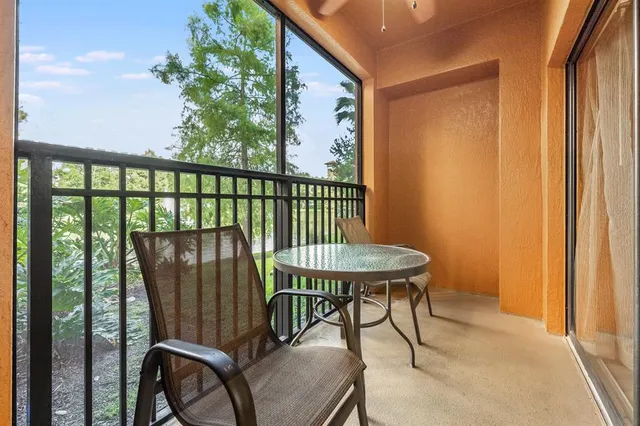 a view of a lake with a building in front of it