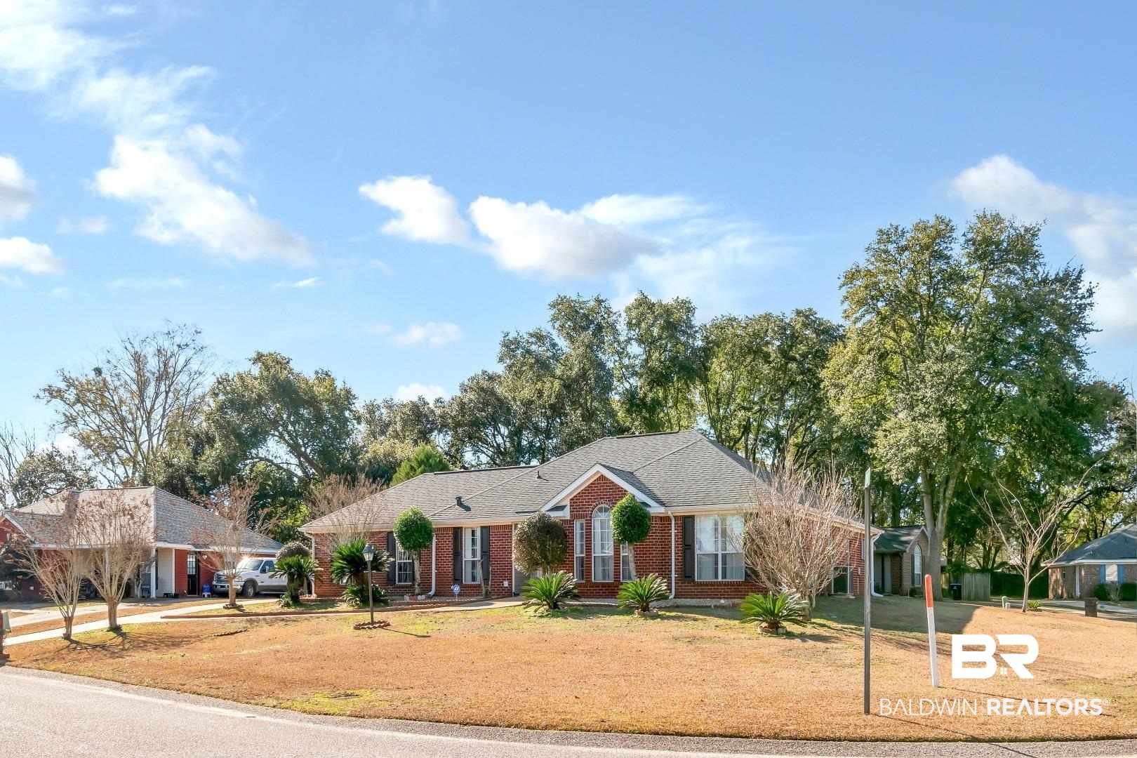 8221 Woodbend Drive Semmes, AL 36575 - Photo 3 of 35 Ranch-style house featuring a front yard