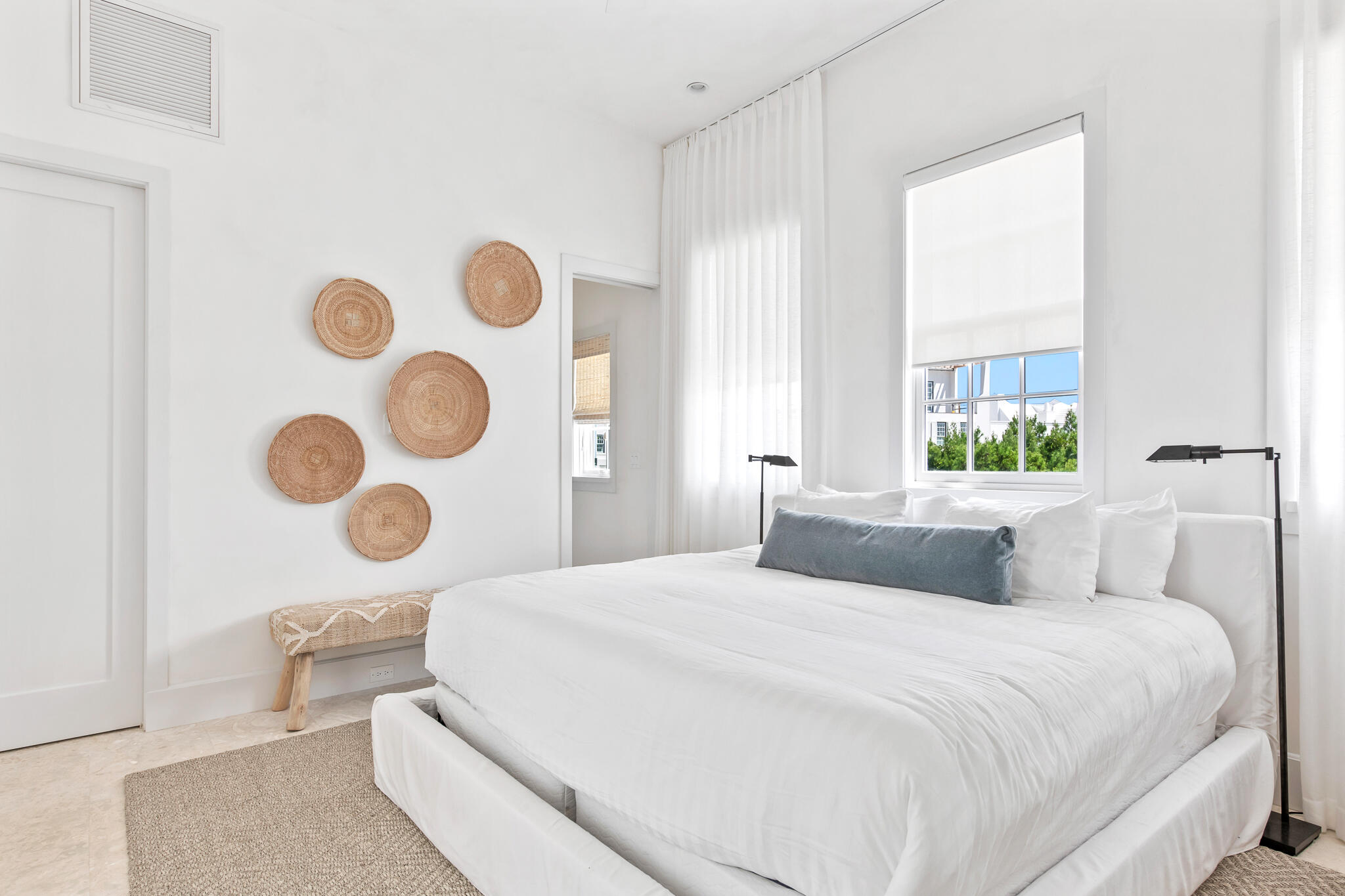 22 Sea Garden Street, Unit Z18 Inlet Beach, FL 32461 - Photo 31 of 44 a bedroom with a bed and a window