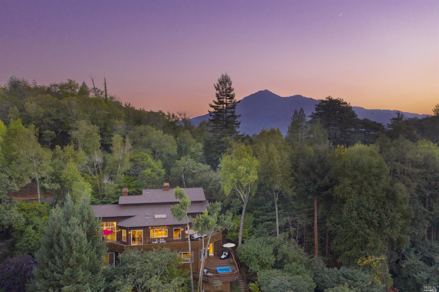 28 Meyer Road San Rafael, CA 94901 - Photo 1 of 1 a view of a city with sunset view