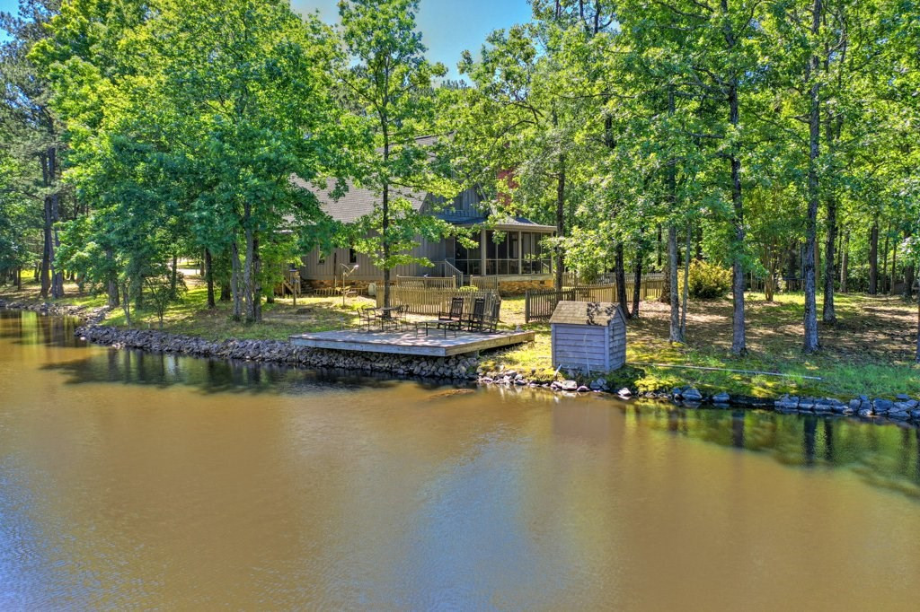 191 North Martintown Road Edgefield, SC 29824 - Photo 12 of 75 a view of a lake with boats and trees around