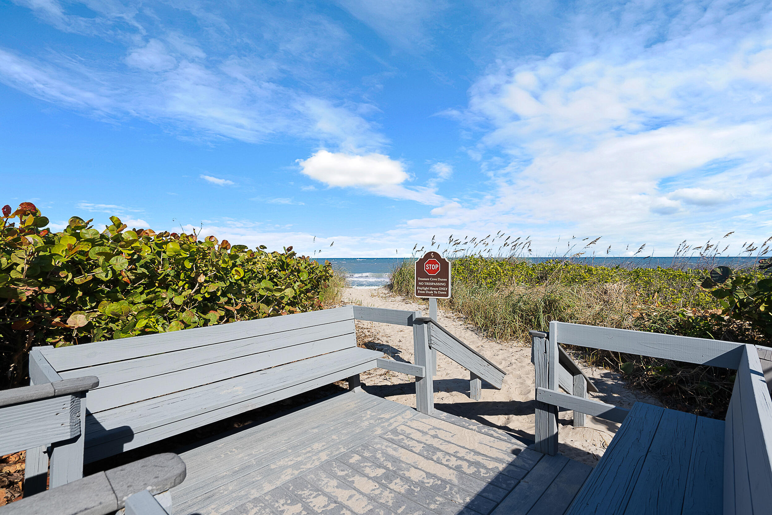 4100 North Hwy A1A, Unit 315 Hutchinson Island, FL 34949 - Photo 34 of 41 a view of a terrace with sky view