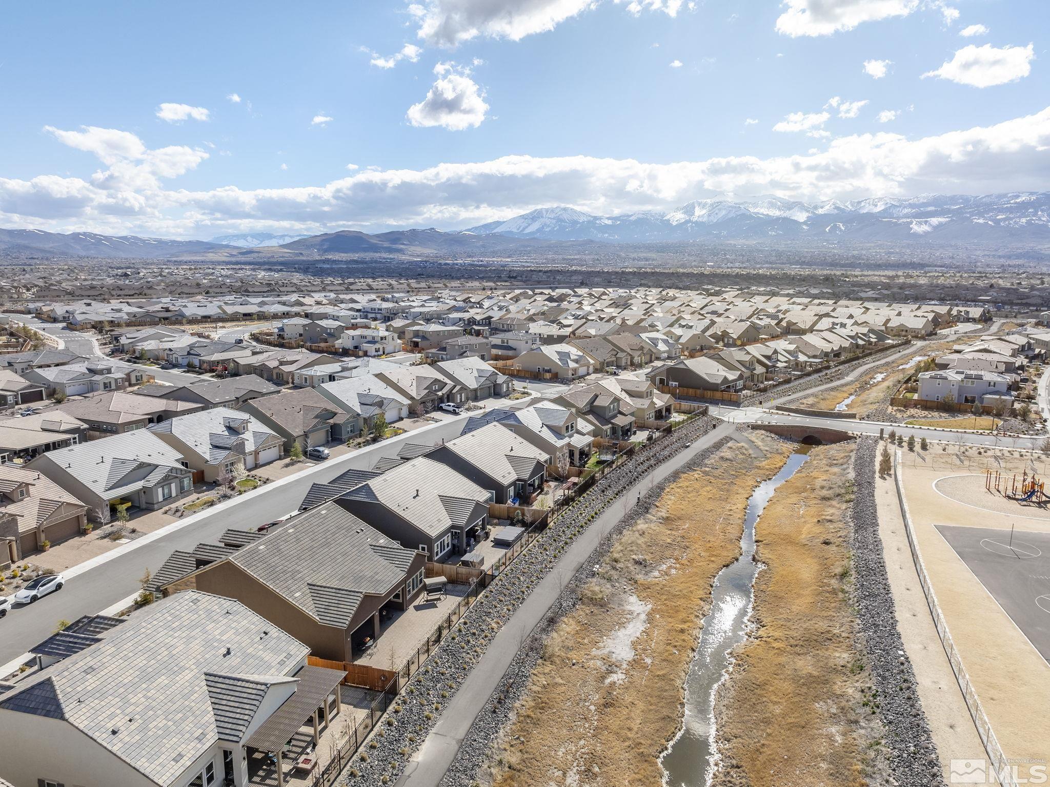 2455 Buttermere Court Reno, NV 89521 - Photo 34 of 38 an aerial view of residential houses with outdoor space
