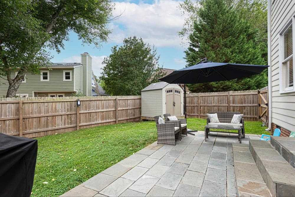 2316 Declaration Drive Raleigh, NC 27615 - Photo 25 of 30 Beautiful fenced in backyard with lots of space for playing and running around. Patio