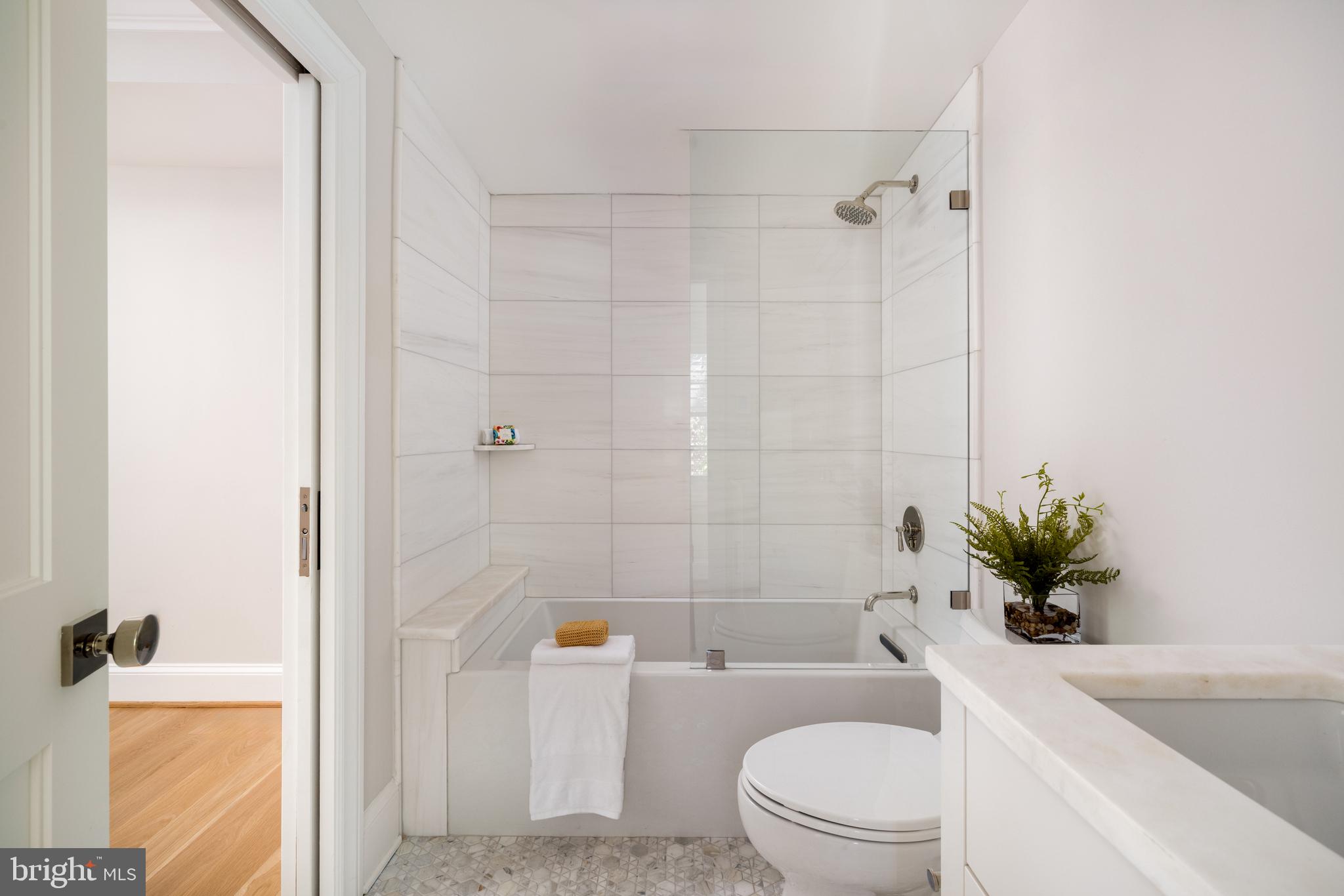 3418 Reservoir Road Northwest Washington, DC 20007 - Photo 30 of 42 Hall Full Bath with Tub (Waterworks)