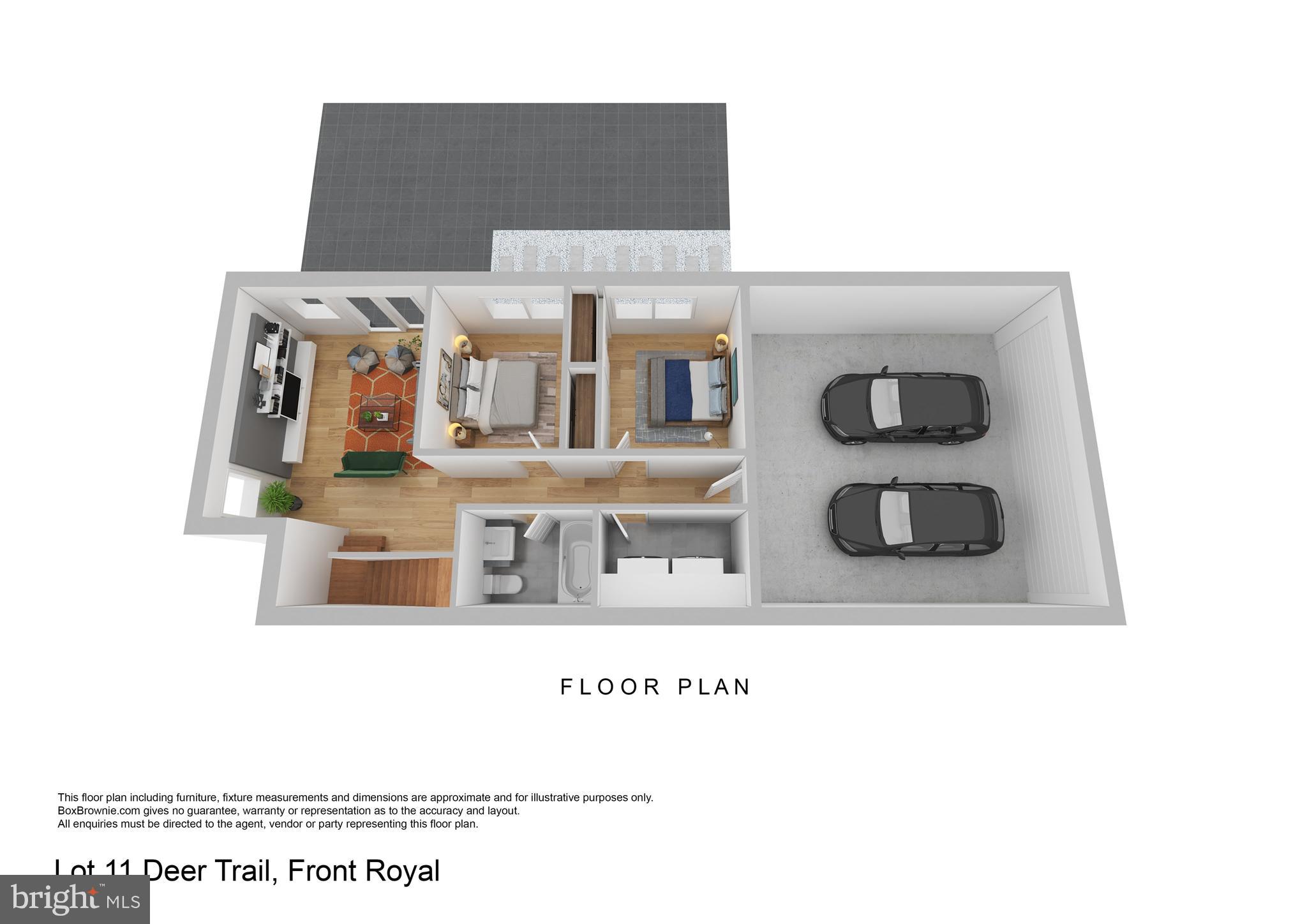 0 Deer Trail Road Front Royal, VA 22630 - Photo 3 of 10 Lower level rendering