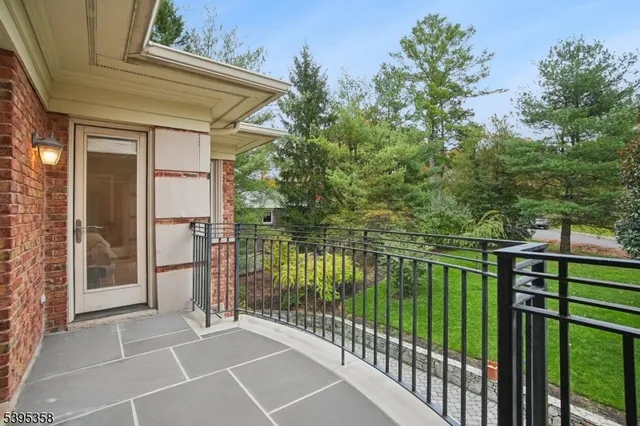 a view of a trees with a yard