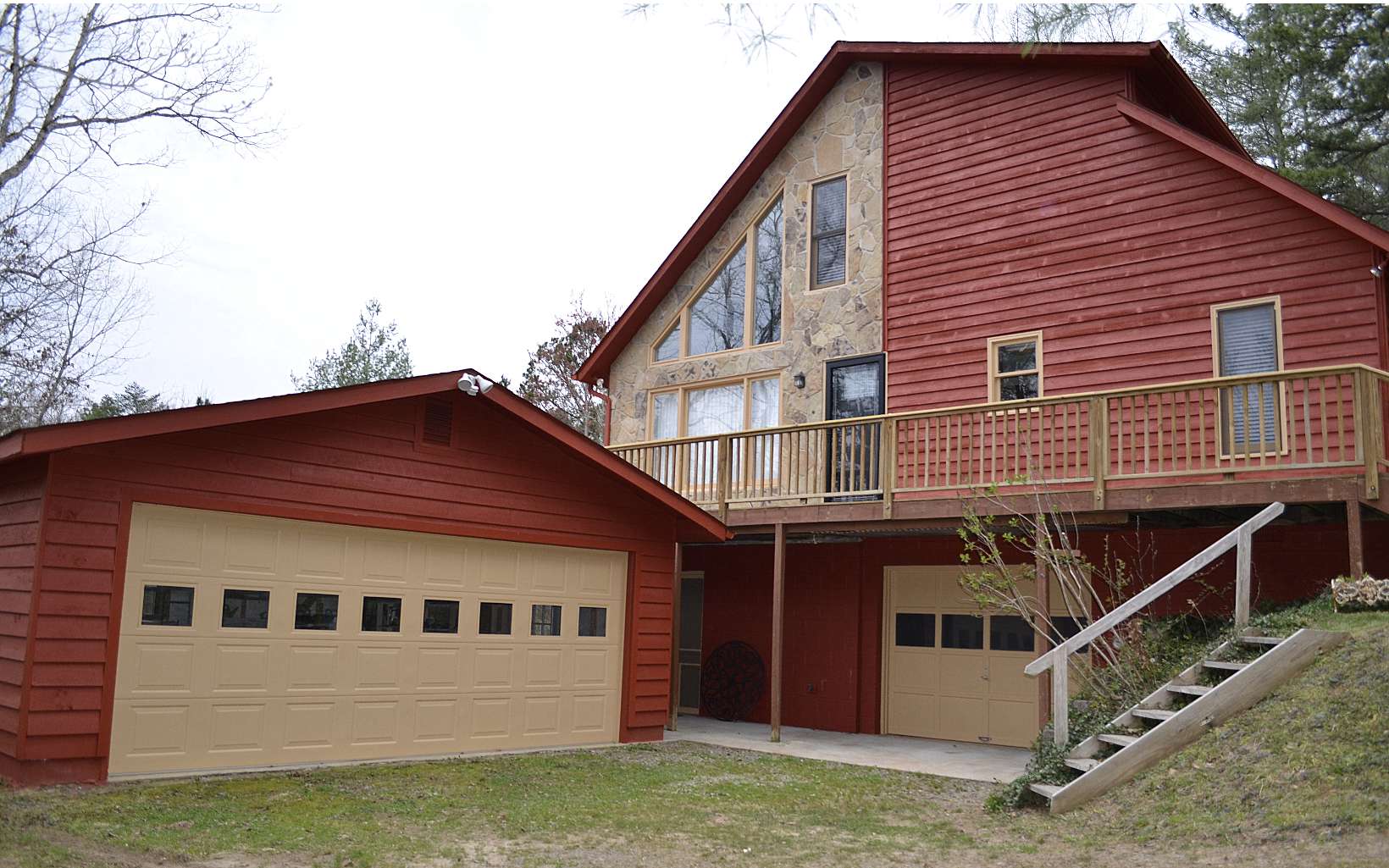 303 Fall Branch Road Murphy, NC 28906 - Photo 1 of 1 a view of a house with wooden fence