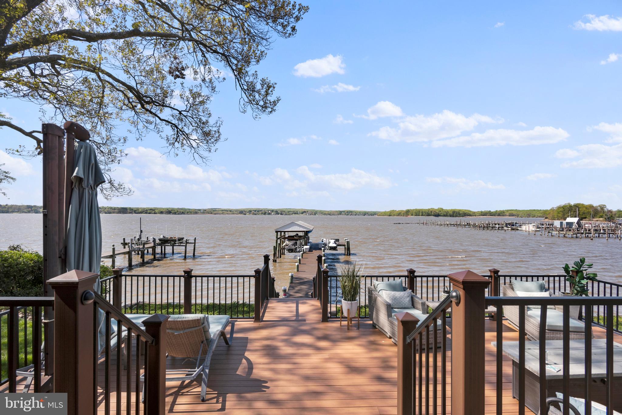 71 River Road Chesapeake City, MD 21915 - Photo 13 of 74 A view from the main floor deck