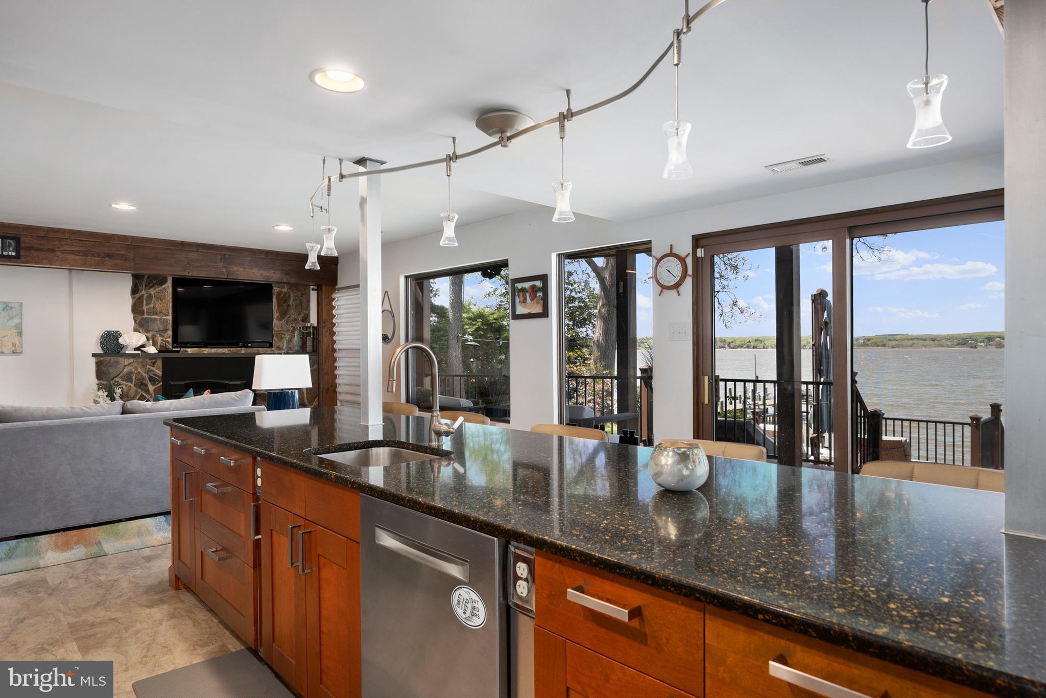 71 River Road Chesapeake City, MD 21915 - Photo 22 of 74 View to the outside from the Kitchen