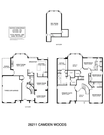 $985,000 | 26211 Camden Woods Drive, Fort Mill, SC 29707