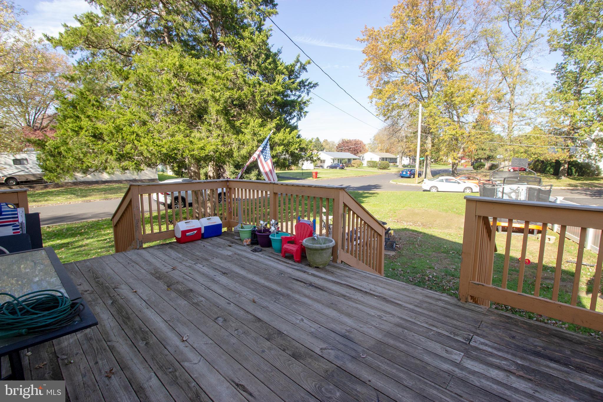95 Greene Road Warminster, PA 18974 - Photo 14 of 14 Large Rear Deck For Entertaining