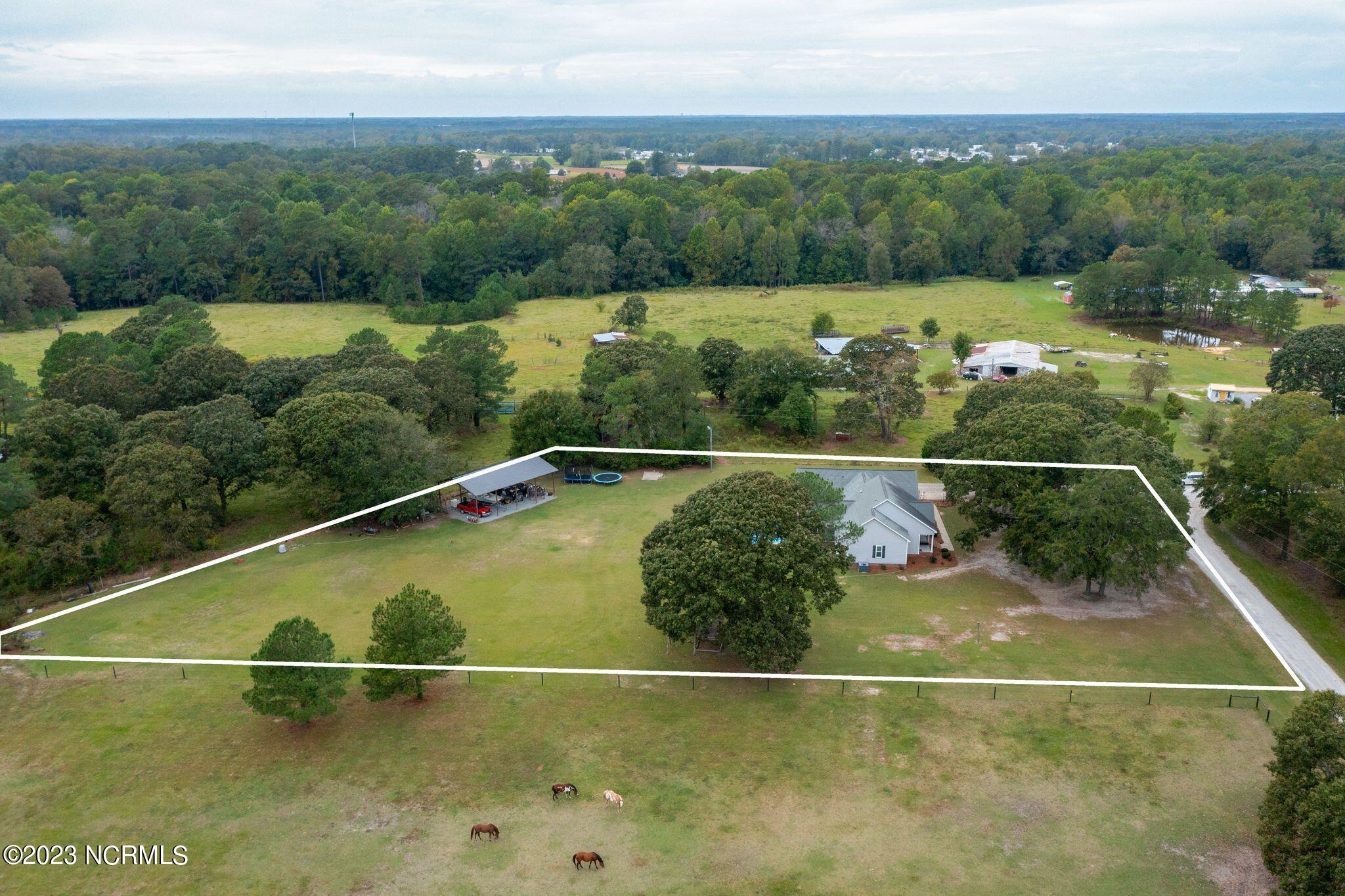 3640 Sandy Ridge Farm Road La Grange, NC 28551 - Photo 65 of 72 Aerial View