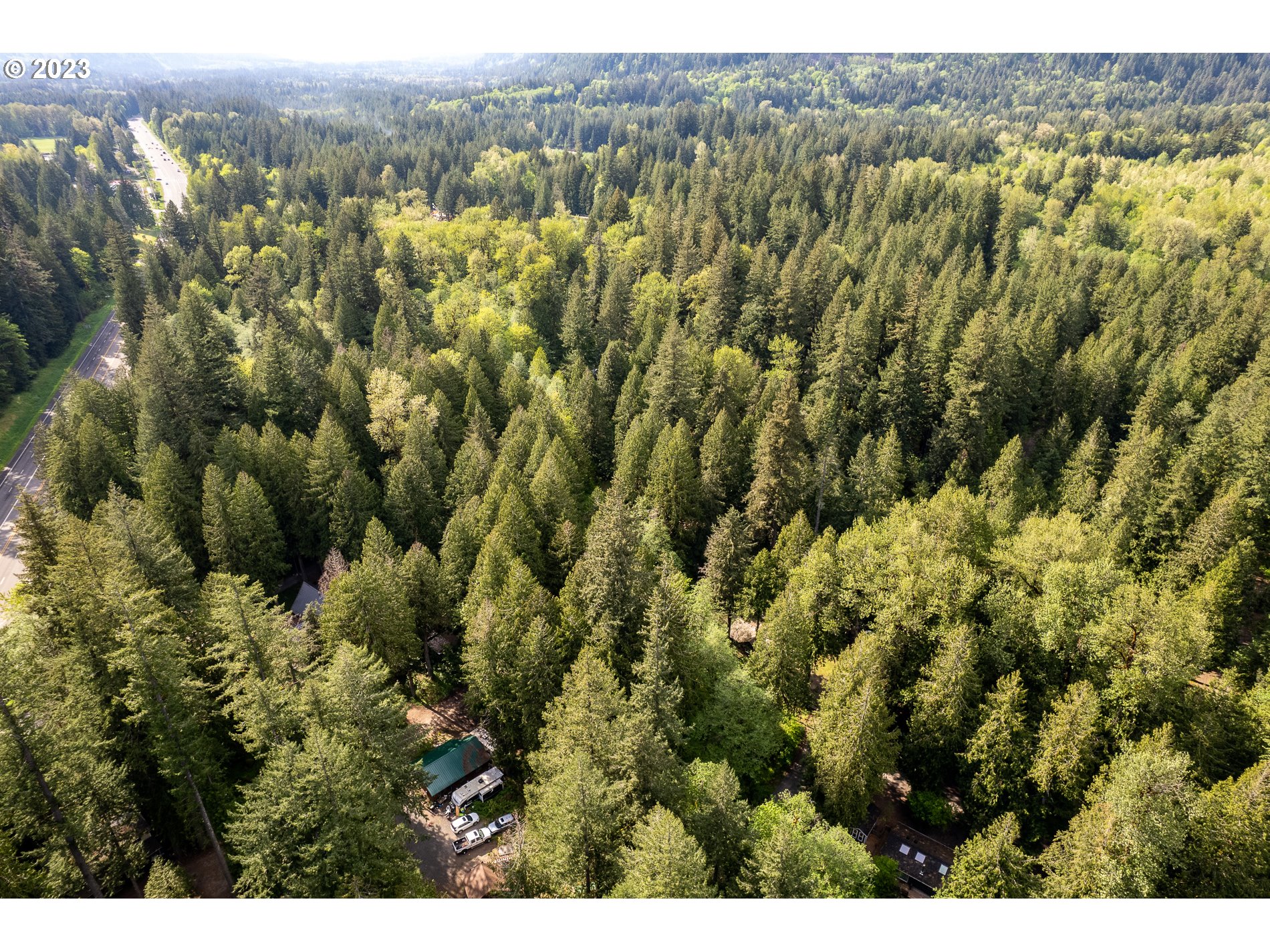 24995 East Old Smokey Road Rhododendron, OR 97049 - Photo 39 of 39 a view of a lot of a city and lush green forest