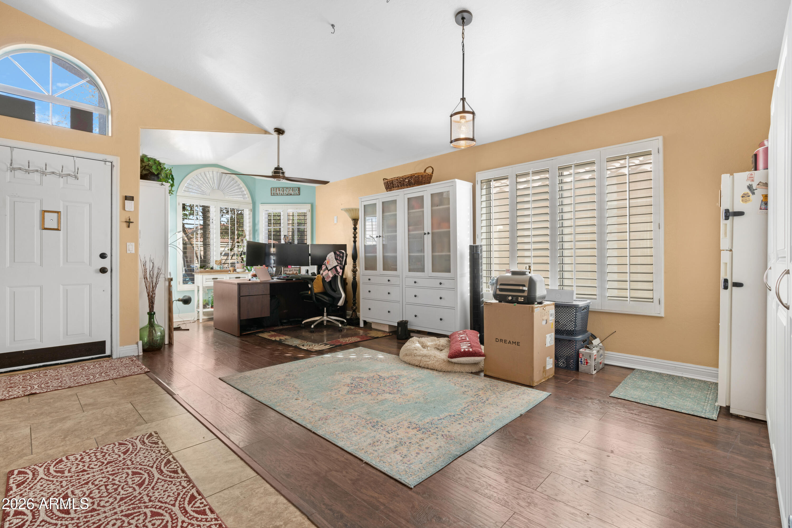1513 West Shellfish Drive Gilbert, AZ 85233 - Photo 6 of 35 a living room with furniture window and wooden floor