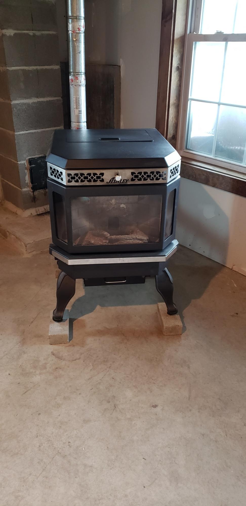 79 Carlton Pond Road Winthrop, ME 04364 - Photo 21 of 31 Pellet Stove
