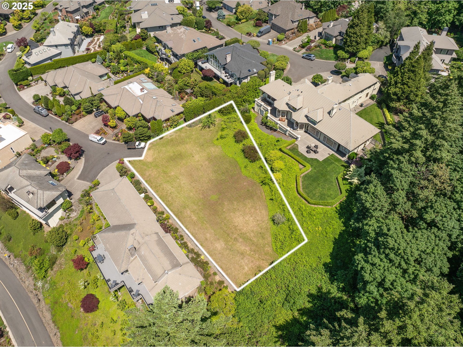 Ascot Court Portland, OR 97225 - Photo 12 of 12 an aerial view of a swimming pool